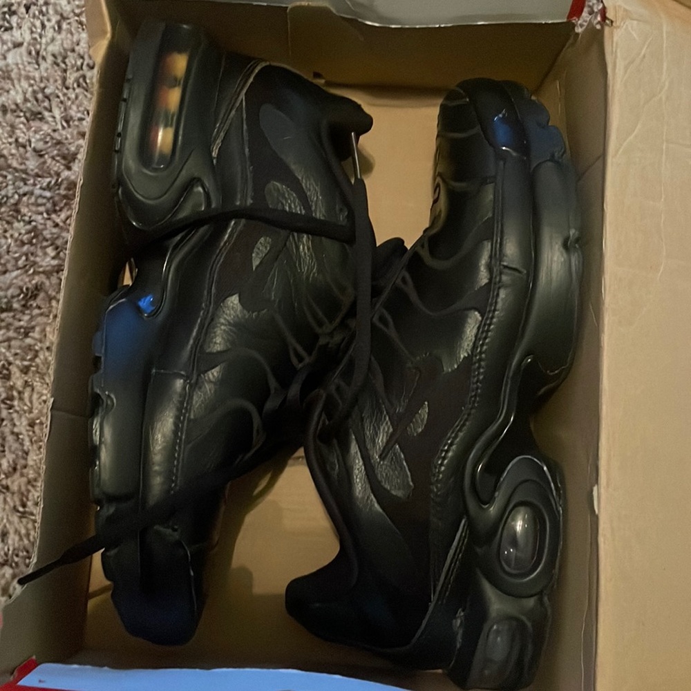 Leather black Airmax tn
